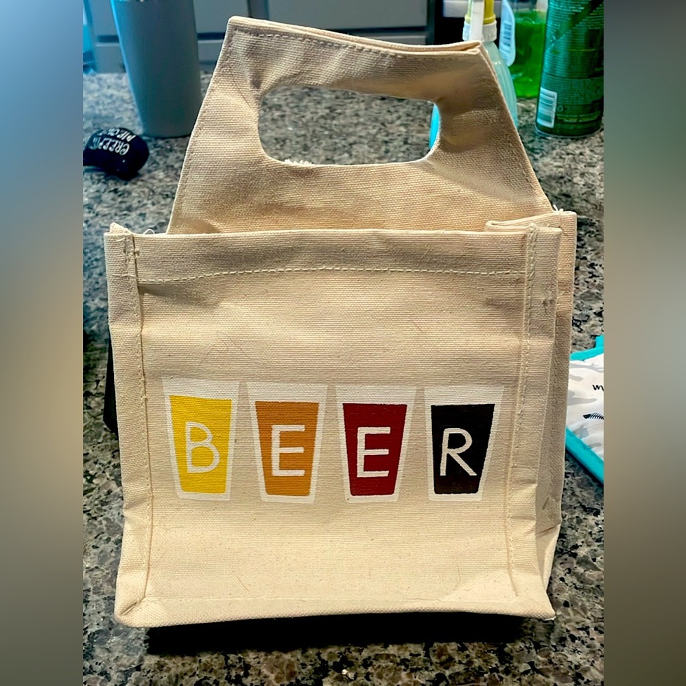 6 pk canvas bag